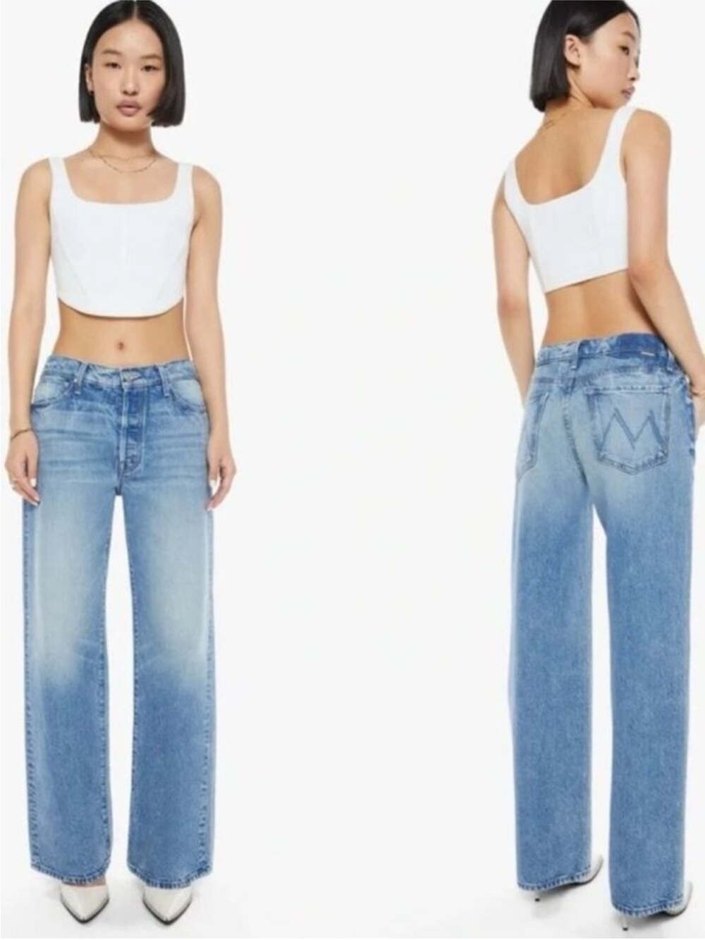 NEW UNWORN -Mother the dodger button sneak - price is firm ! size 27